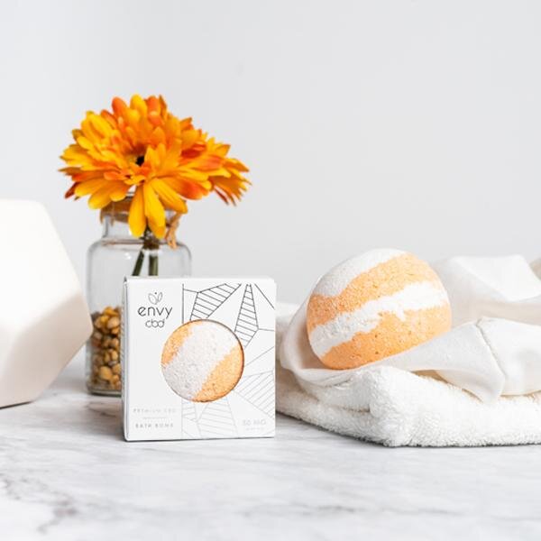 cbd bath bomb comfort