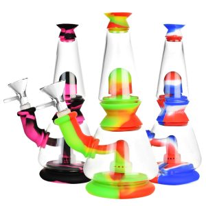 silicone glass water pipes