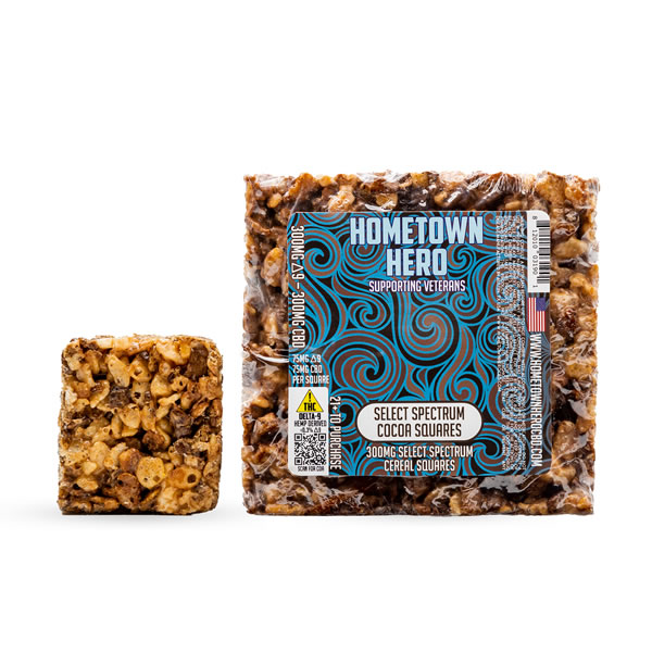 thc edibles cocoa squares