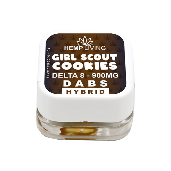 Delta 8 Dab Wax 1g Jar Girl Scout Cookies Copper Mountain Hemp Traders