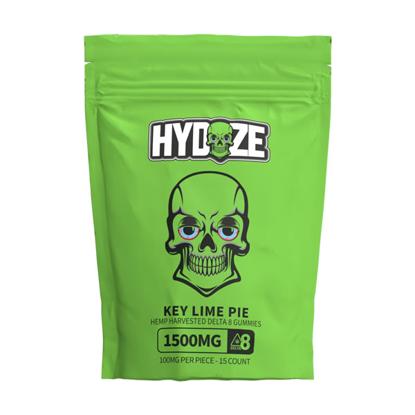 100mg Key Lime Pie Delta-8 Gummies — Hydoze