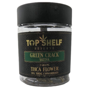 thca flower green crack 7 grams