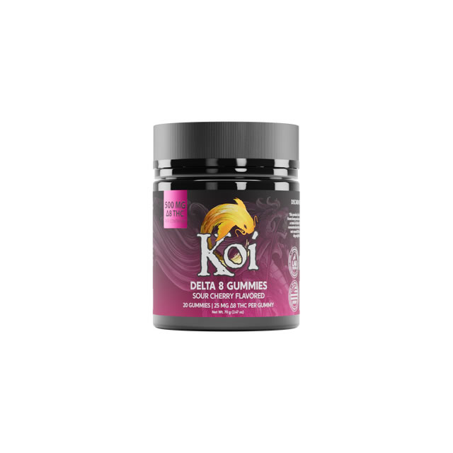 koi delta 8 gummies sour cherry