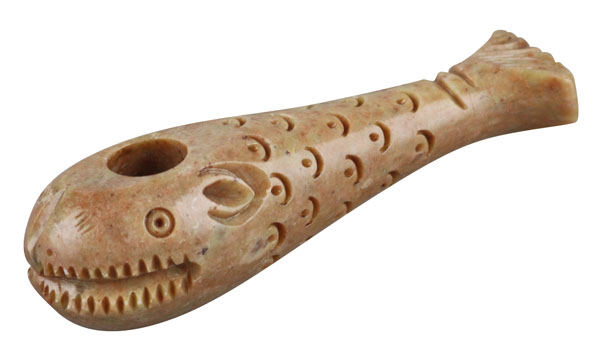 soapstone whale pipe