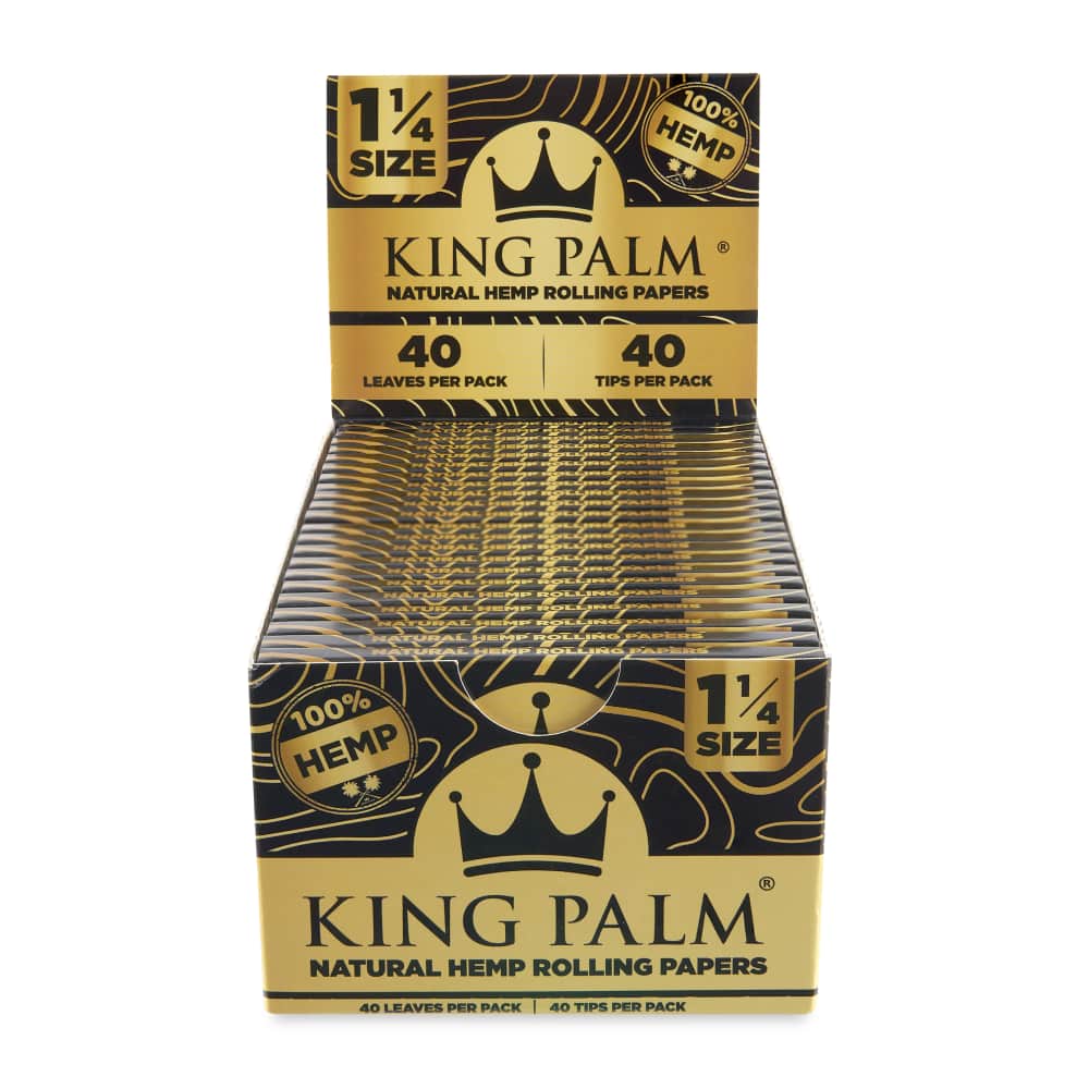 King Palm Hemp Rolling Papers and Filter Tips Copper Mountain Hemp Traders