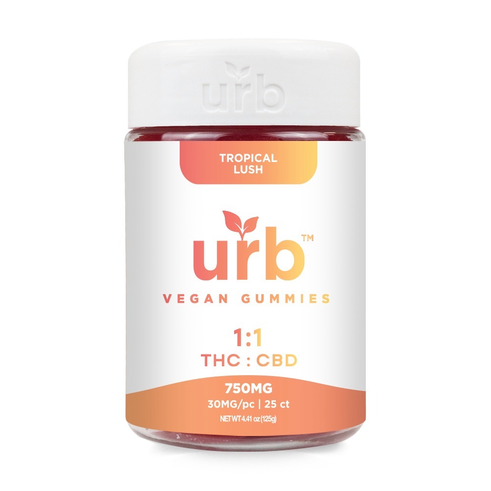 1:1 thc cbd gummies tropical lush