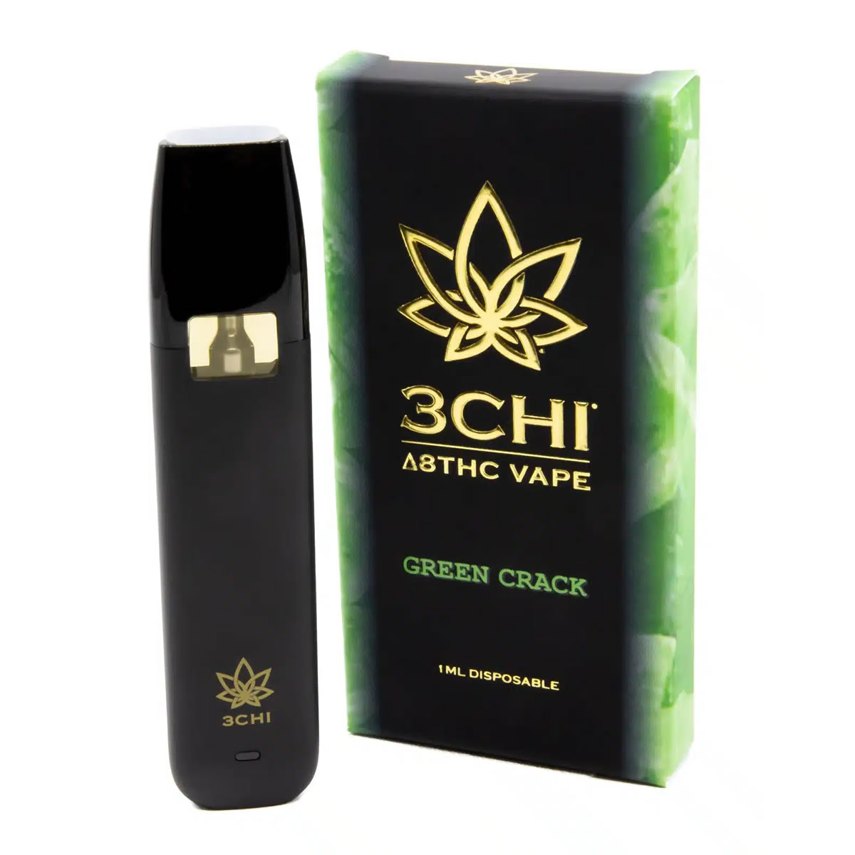 Green Crack Delta-8 Disposable Vaporizer - 3Chi - Copper Mountain