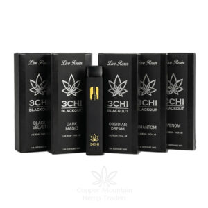 3chi blackout lilve resin disposables