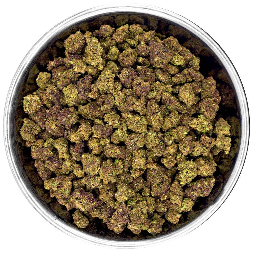 a bowl of applescoitti thca flower