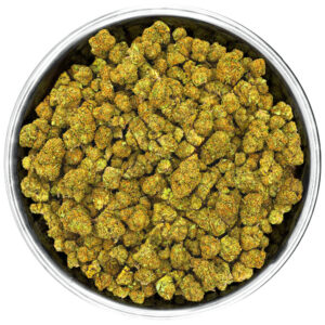 large bowl of sativa thca flower green crack